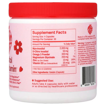 Peach Perfect, Inositol Multivitamin, Hormone Hero